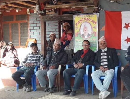 मोदी-३ देउरालीका काँग्रेस अगुवा सुवेदीको सम्झनामा काँग्रेसले गर्यो श्रद्धाञ्जली सभा