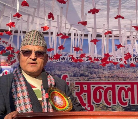 सुन्तला गाउँ बाँसखर्कमा जलजला गाउँपालिकाले गर्यो- सुन्तला महोत्सव