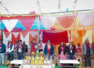 बिहादी गाउँपालिकामा प्रथम गाउँपालिका अध्यक्ष कप प्रतियोगीताको शुभारम्भ