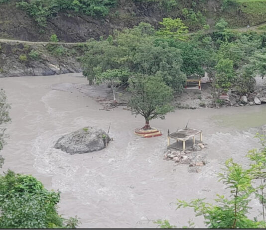 काली गण्डकीको बहाव यस वर्षकै उच्च: जोखिममा शालिग्राम शिला