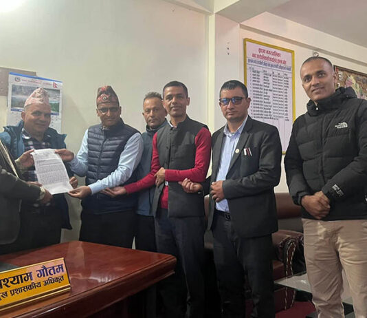 नेपाल राष्ट्रिय शिक्षक संगठनद्वारा शिक्षकहरूलाई स्थानीय भत्ता दिन माग