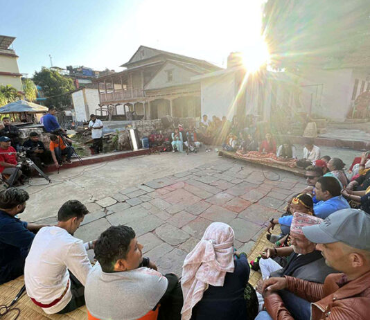 संस्कृति संरक्षण गर्न कुश्माको शताब्दी घरमा अब हरेक शुक्रबार भजन कीर्तन