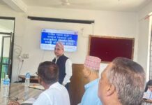 आत्महत्या रोकथामका लागि संवेदनशिल रिर्पोटिङ गर्न स्वास्थ्यकर्मीको गर्न आग्रह