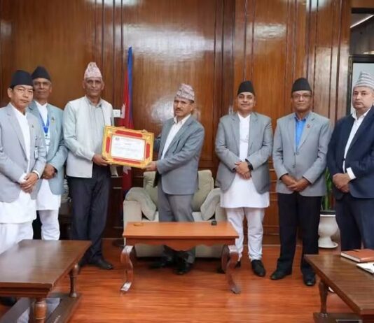 वेरूजु शून्यमा झारेपछि महाशीला गाउँपालिकालाई महालेखा परीक्षकले गर्यो सम्मान